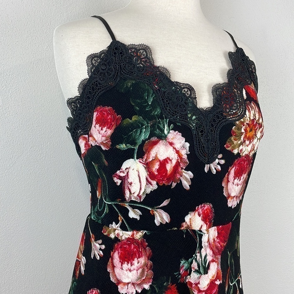 Foxiedox Autumnal Floral Slip Dress - Picture 4 of 12